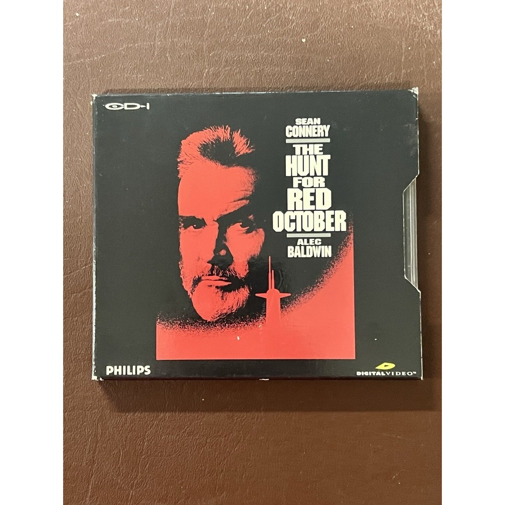 Phillips CD-I Movies - Hunt For Red October Digital 2-Disc - Complete